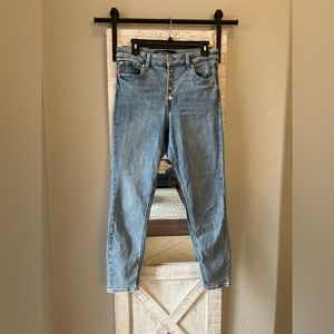 Gap High Rise Skinny Jeans